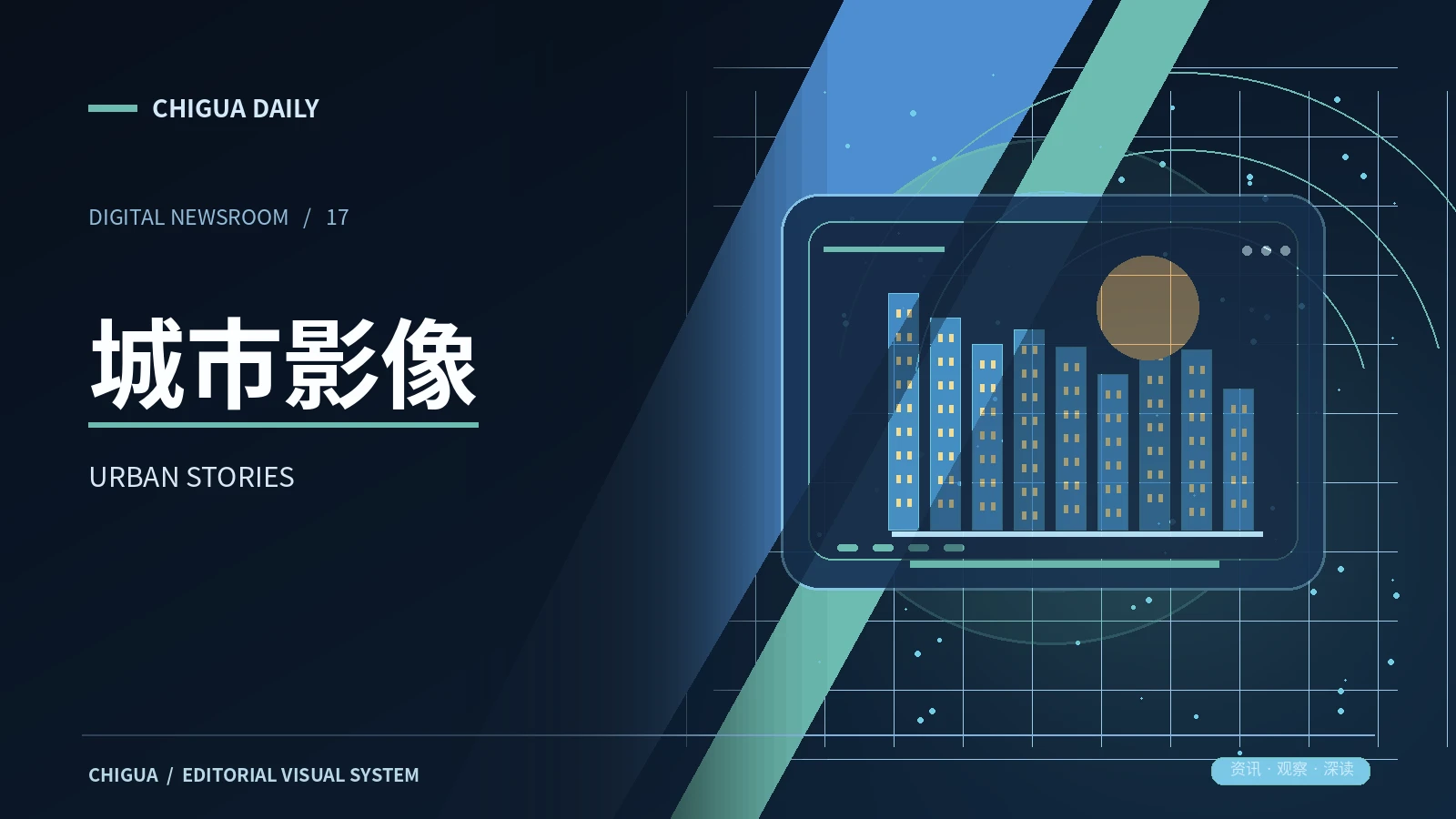 城市影像栏目主题图